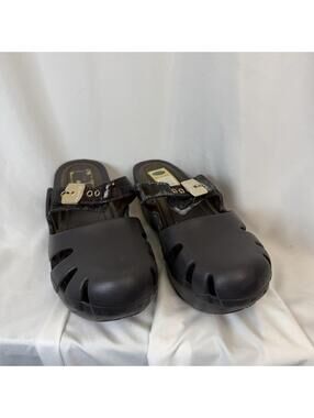 Dr. Scholl's Shoes Women's Dance On Brown Clogs Shoes 8 M Chunky Fun